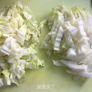 鸡蛋豆腐炖白菜步骤7
