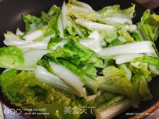 白菜梗炒鸡蛋步骤3