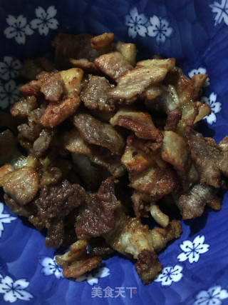 油渣炒辣椒步骤5