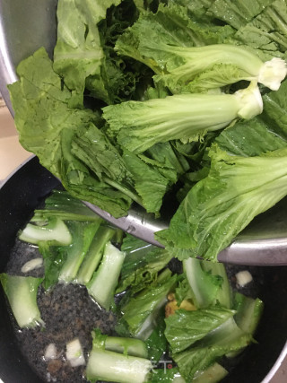 肉丸焖水东芥菜步骤7