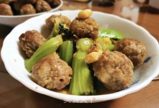 肉丸焖水东芥菜步骤11