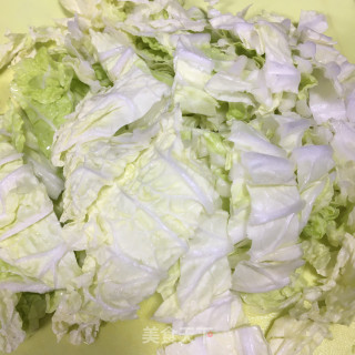 香菇肉末炒白菜步骤6 香菇肉末炒白菜步骤6