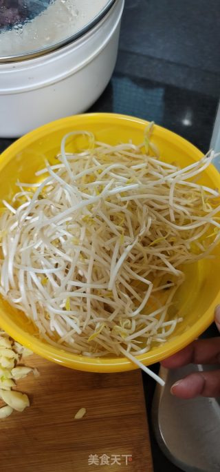 肉片炒三丝步骤2