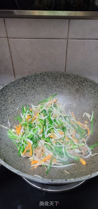 肉片炒三丝步骤6