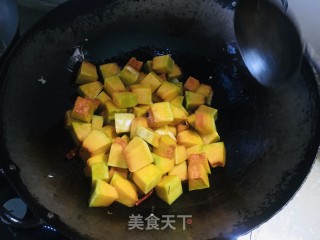 花生炖南瓜步骤2