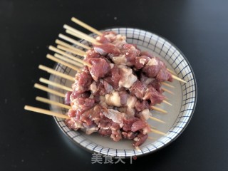 家庭版无油电烤串步骤4