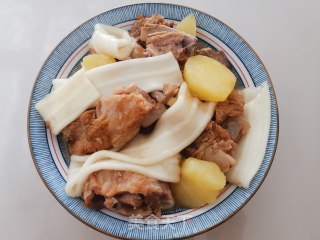 排骨土豆炖宽粉步骤8