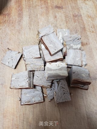 韭菜炒五香豆腐步骤4