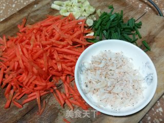 胡萝卜炒榛子糕步骤3
