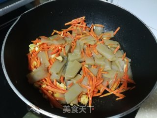 胡萝卜炒榛子糕步骤6