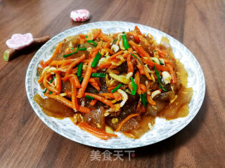 胡萝卜炒榛子糕步骤9