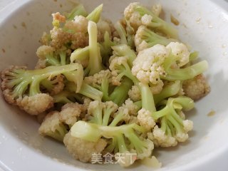 蚝油菜花步骤4