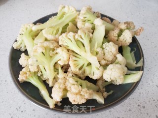 蚝油菜花步骤5