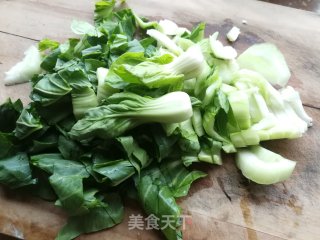红虾青菜烧豆腐步骤6