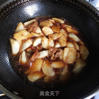 油渣烧萝卜步骤4