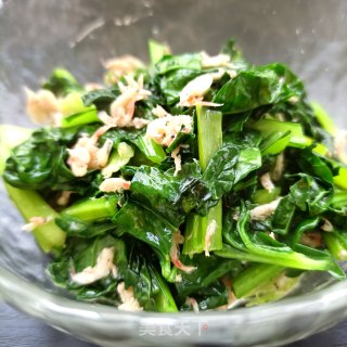 塔菜炒虾酱步骤10