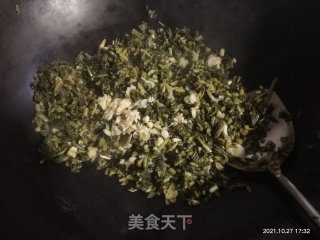 炒萝卜菜步骤5