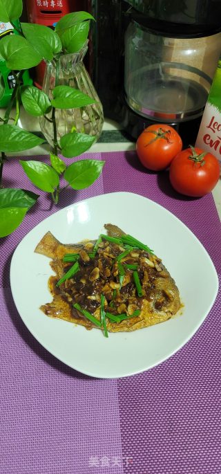 黄豆酱烧白鲳步骤12