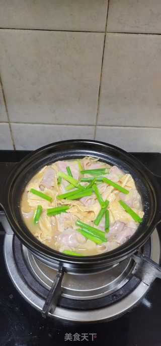 粉肠腐竹煲步骤10