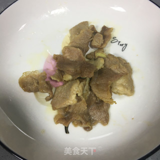 蒜蓉肉片炒白菜步骤3