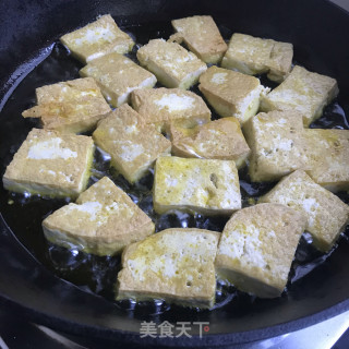 裙带菜白菜炖豆腐步骤3