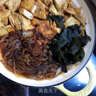裙带菜白菜炖豆腐步骤10