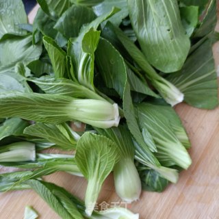 麻辣肠炒油菜步骤7