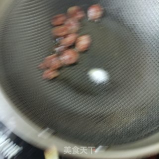 麻辣肠炒油菜步骤13