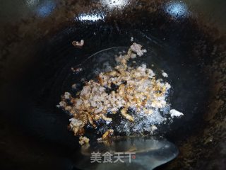 白豆角炒肉末步骤2