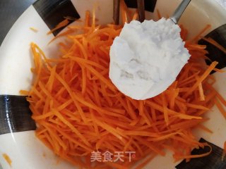 蒸胡萝卜丝步骤3