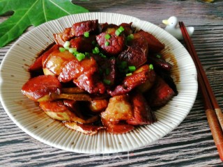 软糯香甜，好吃入味的茨菇红烧肉步骤8