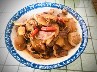 泡椒仔姜炒鸡胗步骤12