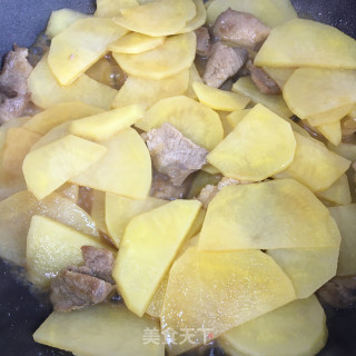 香芹瘦肉土豆片步骤8