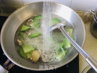 青萝卜粉条烩羊肉步骤6