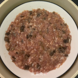 鹿茸菇蒸肉饼步骤8