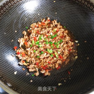 肉末白玉菇步骤6