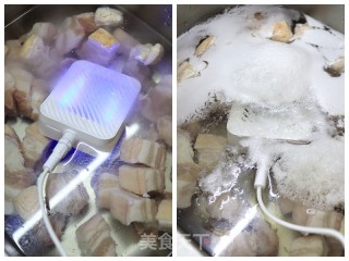 电饭煲炖五花肉步骤3