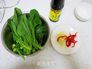 白芍菜心步骤1