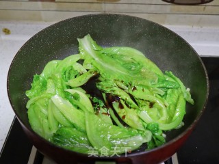 快手家常小炒蚝油生菜步骤7