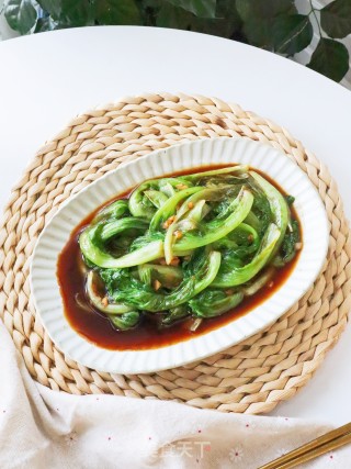 快手家常小炒蚝油生菜步骤9