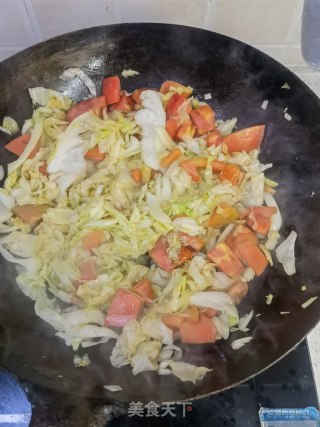 西红柿炒大头菜步骤8
