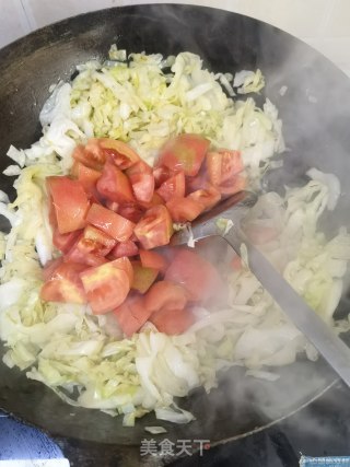 西红柿炒大头菜步骤7