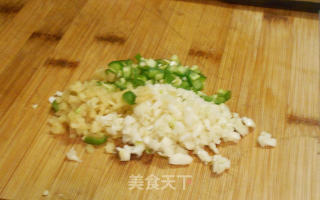 菜脯西芹肉末步骤3