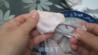 土豆酿鸡翅步骤2