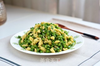 鸡蛋炒豇豆步骤9