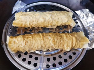 熏豆皮肉卷步骤8