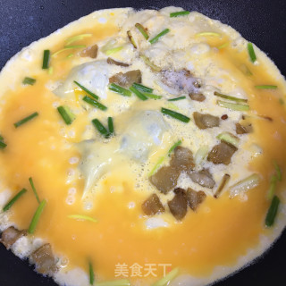 秋葵炒鸡蛋香干步骤7