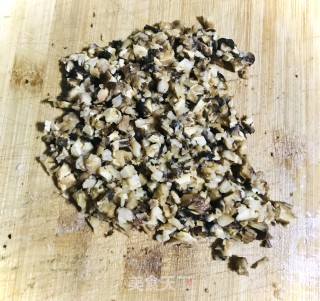 香菇肉饼步骤4