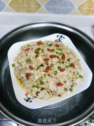香菇肉饼步骤11