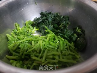 凉拌红薯杆红薯叶步骤4